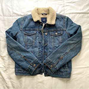 Gap Denim Sherpa Jean Jacket